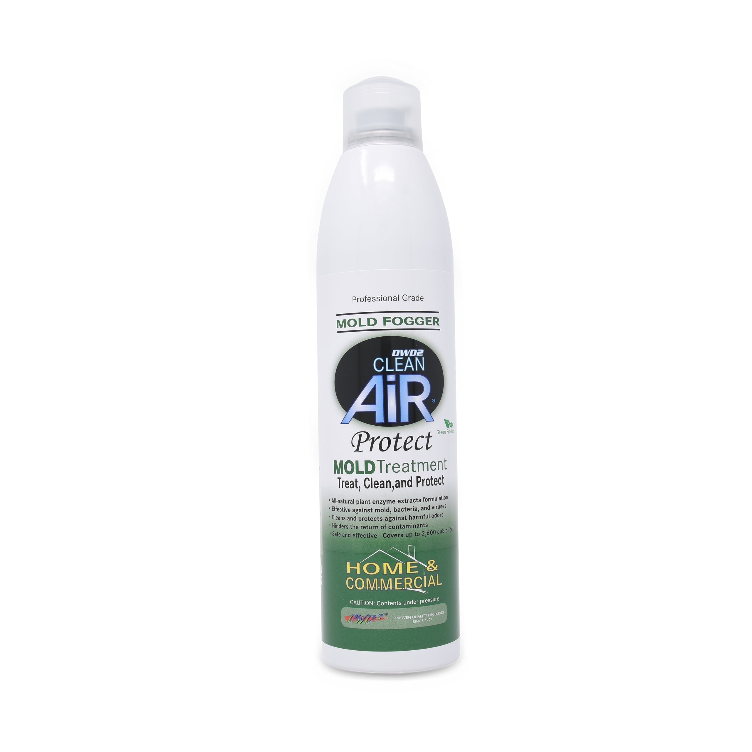 DWD2 Protect Mold-Odor Remover Fogger 14oz  Enzyme-Based Indoor Mold Killer & Control Spray for Home, Bathroom | Mold Fogger Bathroom