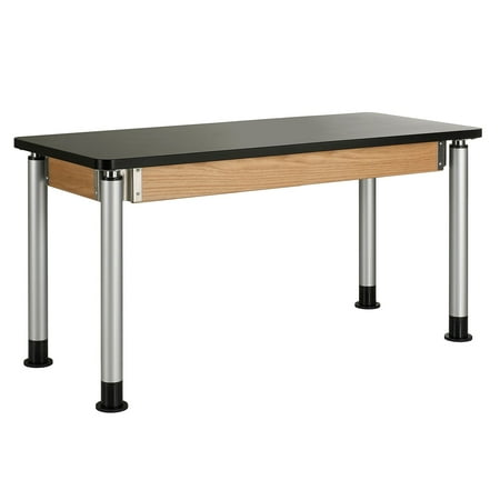 DWI Science Table Rectangular Science Table 54" x 24" Height Adjustable Multicolor (P8201K)