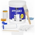 thumbnail image 1 of DWIL Appliance Paint for Refrigerator - Water Based Paint, Refrigerator Paint, Interior, for Plastic and Metal Surface in Dishwasher, Dryer, Microwave, Oven, 32oz, White (with tools), 1 of 8