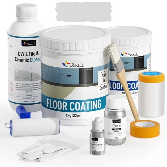 DWIL Floor Coating Kit-Light Grey