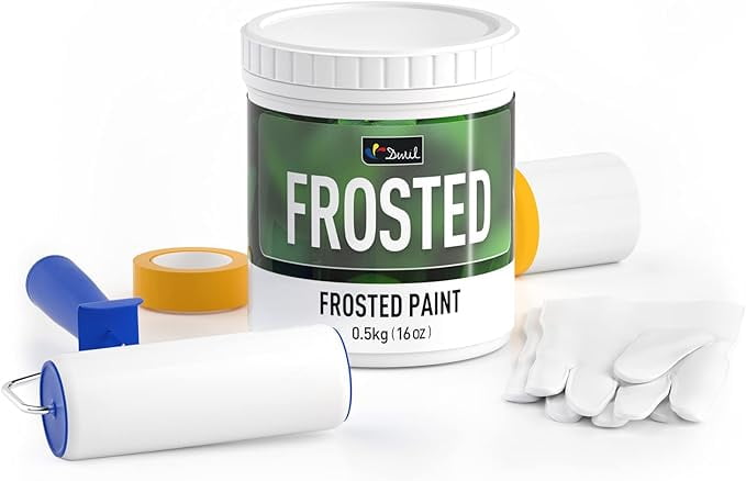 DWIL Frosted Glass Paint for Window - Window Privacy Paint, Frosted ...