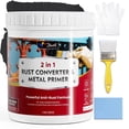 thumbnail image 1 of DWIL Rust Converter for Metal, 2 in 1 Rust Converter Paint and Primer, Converts Rust to Long-Lasting Protective Coating, Anti Rust and Rust Prevention Paint, No Sanding or Primer Needed, Black, 32 oz, 1 of 9