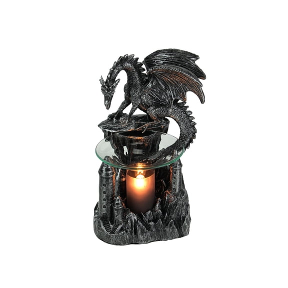 DWK Corporation Black Dragon Electric Oil Diffuser/ Warmer Lamp Gothic Decor