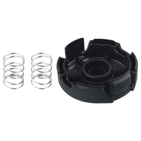 DWO1DT995 Trimmer Head Cap Cover Replacement for DCST922P1, DCST922B, DCST972X1, DCST925 - ABS Material with Spring and Spacer Kit