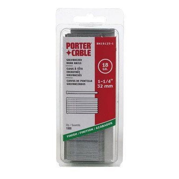 1-1/4 Brad Nail - 18 Gauge 1000 Pack