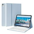 thumbnail image 1 of DWPSG Keyboard Case for iPad Air 11 Inch Case M3/M2, iPad Air 7th/6th/5th/4th Gen Case (2025/2024/2022/2020) 10.9 Detachable Wireless Bluetooth Keyboard, Stand Folio Cover with Pencil Holder,Blue, 1 of 8