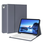 DWPSG Keyboard Case for iPad Air 11 Inch Case M3/M2, iPad Air 7th/6th/5th/4th Gen Case (2025/2024/2022/2020) 10.9 Detachable Wireless Bluetooth Keyboard, Stand Folio Cover with Pencil Holder,Purple
