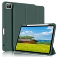thumbnail image 1 of DWPSG New iPad Pro 12.9 Case 6th Generation 2022 / 5th Gen 2021/ 4th Gen 2020 with Built-in Pencil Holder, Auto Wake/Sleep, Slim Stand Soft Back Shell Smart Cover for iPad Pro 12.9 Inch,Green, 1 of 8