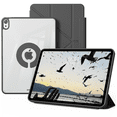 thumbnail image 1 of DWPSG for iPad (A16) 11th Generation 11 Inch 2025/ 10th Generation 10.9 Inch 2022 Hybrid Case with Pencil,Holder,Detachable Magnetic Cover, Y-Fold,Clear Hard Back,Black, 1 of 9