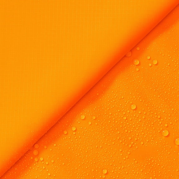 DWR Nylon Ripstop Fabric Ottertex Water-Repellent Tear-Resistant PFAS-Free 70D (1.9oz) By The Yard For Sewing Apparel Accessories & Décor - Sunflower (5 Yards)