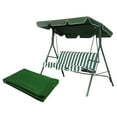 thumbnail image 1 of DWSHUM Swing Waterproof Canopy,Garden Swing Seat Replacement Canopy,Double Replacement Oxford Cloth Canopy Top Set, Outdoor Patio Swing Seat Cover for Backyard, 1 of 9