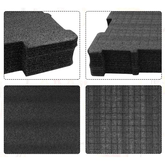 DWST88801 tool Organizer Foam Insert for DeWalt tstak packout foam inserts DWST17808, DWST17807, DWST17805(2Pcs)$$Tools