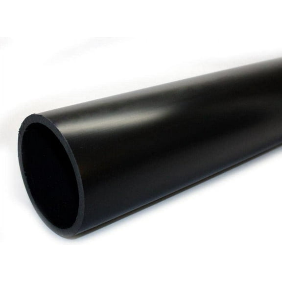 DWV Drain Pipe - Black ABS Custom Size and Length 3" (3.0) Inch 3" x 4' Feet
