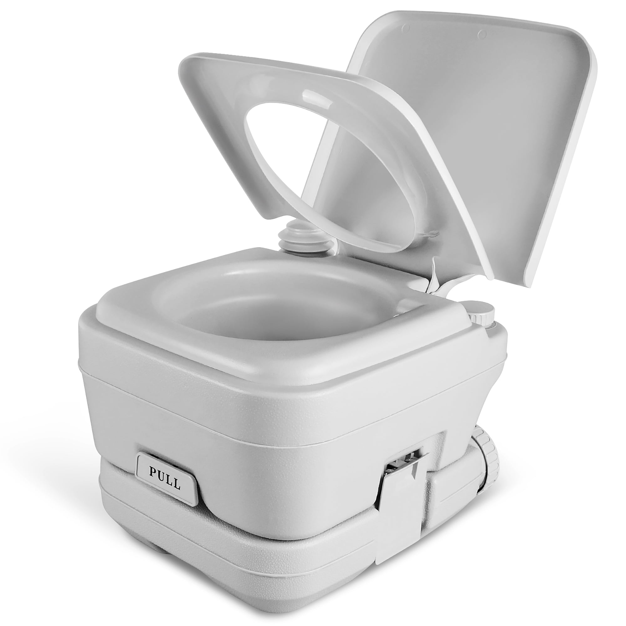 DWVO 3.2 Gallon Portable Toilet With Press Flush Pump, Camping Toilet for Camping, RV Travel