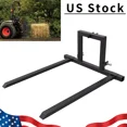 thumbnail image 1 of RVNI 3 Point Hitch Pallet Fork 1500 lbs Adjustable Attachments for Category 1 Tractor, 1 of 4