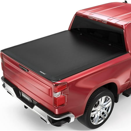 DWVO 5 ft Bed Soft Tri Fold Truck Bed Tonneau Cover for 2005-2015 Toyota Tacoma