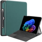 DWaybox Case for Microsoft Surface Pro 12 12.0 inch 2025 Model, Slim Lightweight Hard Shell Protective Cover with Stand, Compatible with Surface Pro 12 Keyboard Case Only -Dark Green