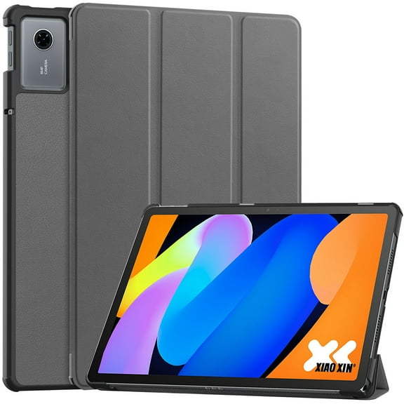 DWaybox Case for Motorola Moto Pad 60 Neo 11.0 inch 2025 Model – Slim Folio Smart Cover with Adjustable Kickstand | Shockproof Protection & Ultra-Lightweight Hard Shell -Gray
