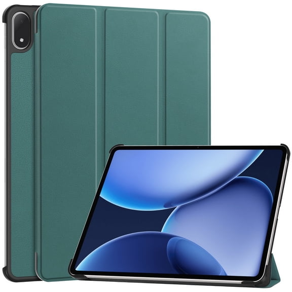 DWaybox Case for OnePlus Pad 3 13.2 inch Released 2025 – Slim Folio Cover with Adjustable Kickstand | Shockproof Protection & Ultra-Lightweight Hard Shell -Dark Green
