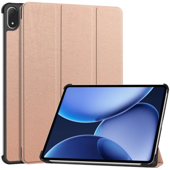 DWaybox Case for OnePlus Pad 3 13.2 inch Released 2025 – Slim Folio Cover with Adjustable Kickstand | Shockproof Protection & Ultra-Lightweight Hard Shell -Rose Gold