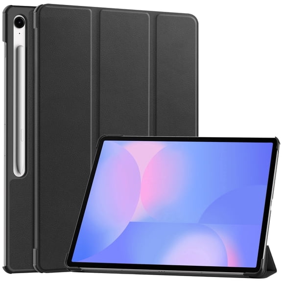 DWaybox Case for Samsung Galaxy Tab S10 FE+ / S10 FE Plus 13.1 inch X620 / X626B – Slim Folio Cover with Adjustable Kickstand | Shockproof Protection & Ultra-Lightweight Hard Shell -Black
