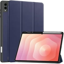 DWaybox Case for Samsung Galaxy Tab S11 Ultra SM-X930/X936B 14.6 Inch, Matte TPU Folio Smart Cover with Adjustable Kickstand, Built-in Pen Slot & Full Body Protection -Dark Blue