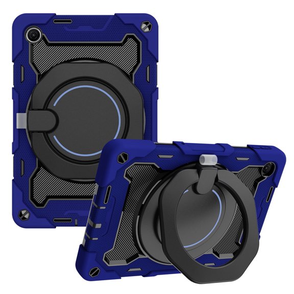 DWaybox Case for Xiaomi Redmi Pad 2 9.7 inch 2026, 360° Rotating Ring Stand -Navy Blue