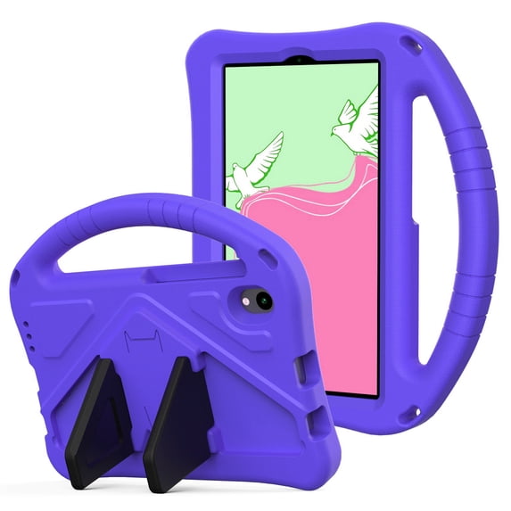 DWaybox Case for onn 8.1" Core Tablet (2026), Shockproof EVA Cover with Stand -Purple