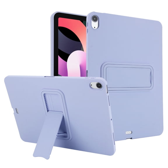 DWaybox Case for iPad Air 13-inch (M4) 2026 Model A3462, Shockproof Soft TPU Back Cover with Kickstand, Slim Lightweight Protective Shell - Light Purple