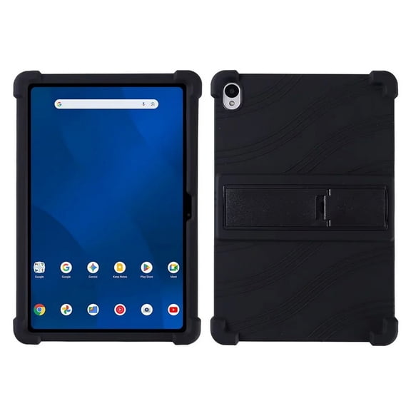 DWaybox Kids-Proof Case for onn 11" Core Tablet (2026 Model), Anti-Drop Shockproof Silicone Cover with Thickened Corners, Adjustable Kickstand & Protective Shell -Black