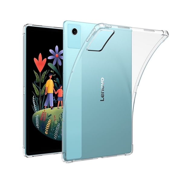 DWaybox Clear Case for Lenovo Idea Tab Plus 12.1 Inch 2025 Model, Flexible Slim TPU Protective Cover, Shockproof & Anti-Scratch, Transparent