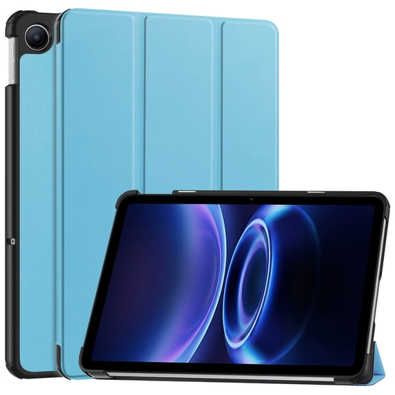 DWaybox Slim Case for Xiaomi Redmi Pad 2 SE 9.7 inch 2026 Model – Smart Folio Cover with Auto Wake/Sleep, Adjustable Kickstand, Shockproof Lightweight Hard Shell -Sky Blue