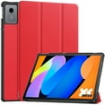 thumbnail image 1 of DWaybox Slim Folio Case for Lenovo Idea Tab 11.0 inch 2025 Released – Smart Cover with Auto Wake/Sleep, Adjustable Kickstand, Shockproof Lightweight Hard Shell -Red, 1 of 4