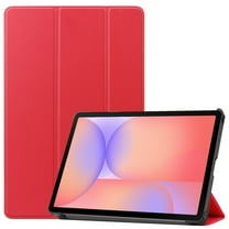 DWaybox Slim Folio Case for Samsung Galaxy Tab S10 Lite 10.9" 2025 (SM-X400/SM-X406B) – Smart Cover with Auto Wake/Sleep, Adjustable Kickstand, Shockproof Lightweight Hard Shell -Red