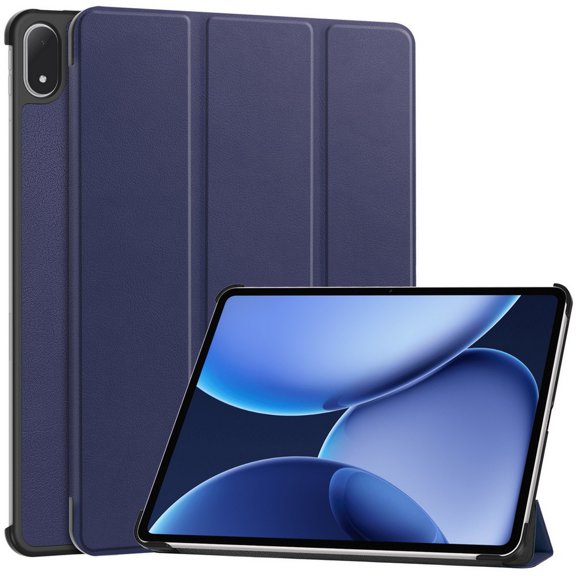 DWaybox Smart Case for OnePlus Pad 3 13.2 inch 2025 Released – Slim Folio Cover with Auto Wake/Sleep, Adjustable Kickstand, Shockproof Lightweight Hard Shell -Dark Blue