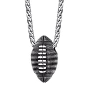 DX Baseball Necklaces Silver Softball Pendants Stainless Steel Sports Jewelry Birthday Gift for Son Fathers