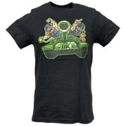 DX D-Generation X Army Tank WCW Invasion Mens Black T-shirt