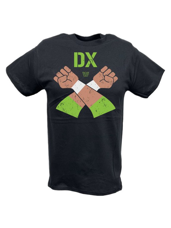 DX D-Generation X Let's Get Ready WWE Mens T-shirt L