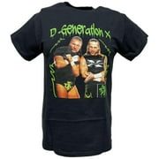 DX D-Generation X Triple H Shawn Michaels Mens Black T-shirt