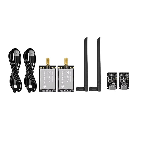 DX-LR03 433-475Mhz 10KM Long Range 27dbm Transmission Power LoRa Module ASR6601 Uart Serial Port AT LoRa Module