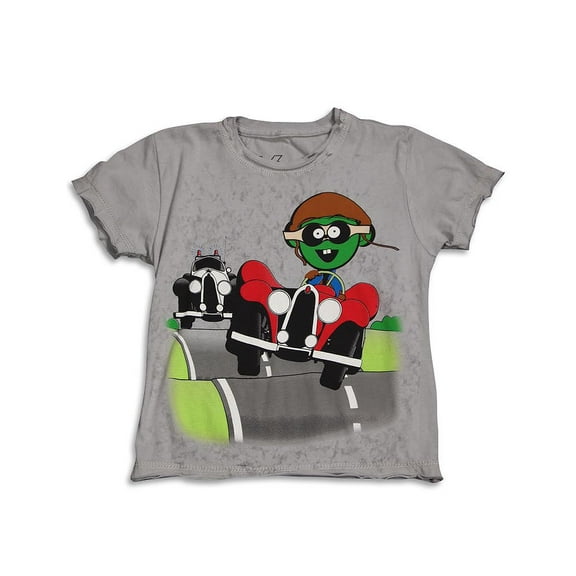DX-Xtreme - Little Boys Short Sleeve T-Shirt 31047-4T (light grey roadster)