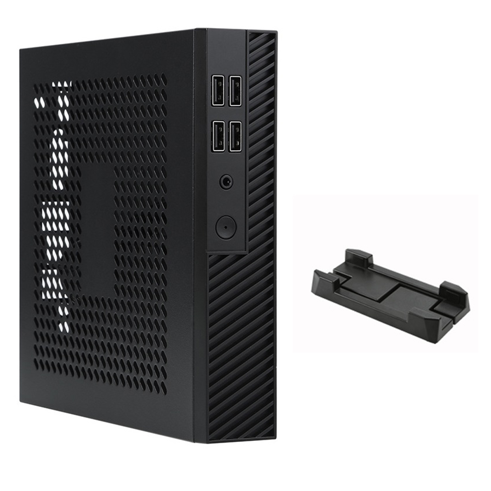 DX01 ITX HTPC Desktop Computer Chassis Case Frame Thin Half Height Heat ...