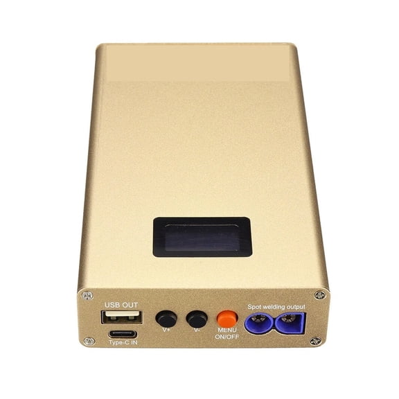 DX10 Portable Spot Welder OLED Adjustable Battery Spot Welding Machine Welder Tools, 0.12/0.15mm Nickel For 18650 Spot Pens ,Easy to Use
