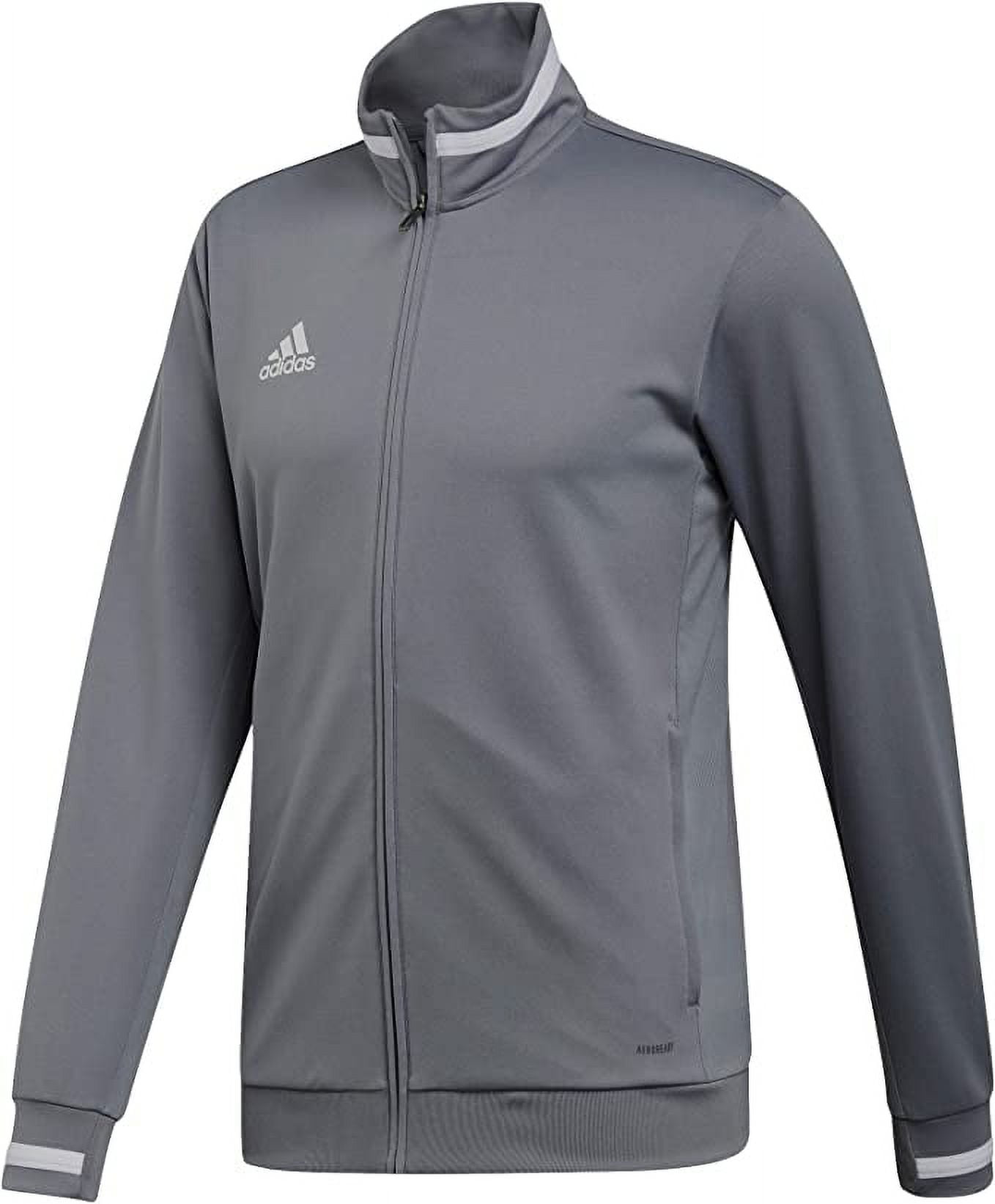 DX7322 Adidas Team 19 Track Jacket Grey/White M
