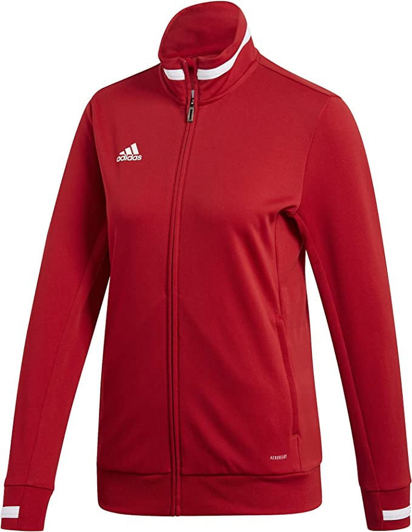 DX7326 Adidas Team 19 Track Jacket Women's MultiSport Red/White M