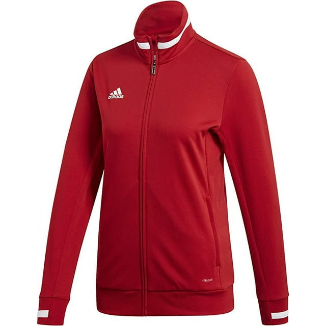 DX7326 Adidas Team 19 Track Jacket Women's MultiSport Red/White M