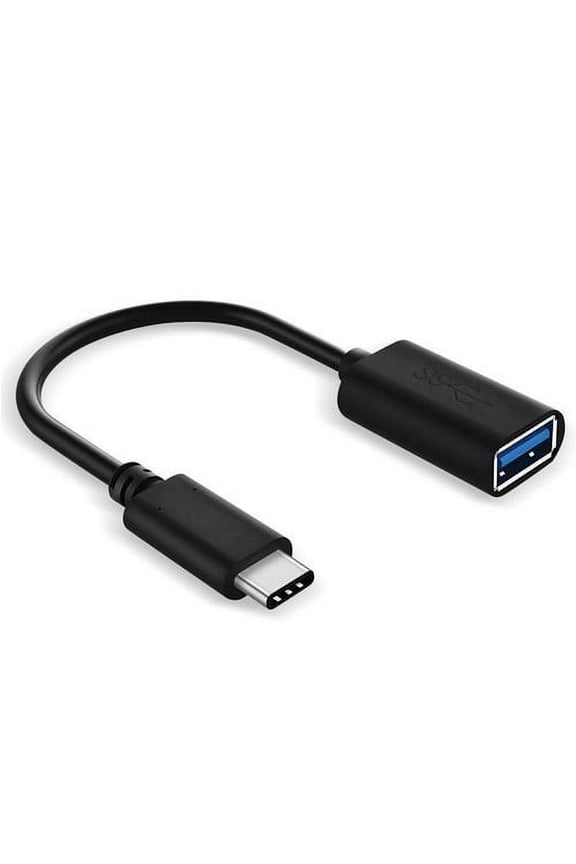 USB C Male to USB 3.0 A Female Cable, Black