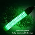 thumbnail image 1 of DXIMRX 12V LED Underwater Fishing Light Green Night Fishing Attractor IP68 Submersible Lamp with 22.3ft Power Cord, 1 of 12