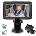thumbnail image 1 of DXIMRX Baby Car Back Seat Camera, 4.3" HD 1080P Monitor Screen Camera Night Vision Infant Mirror, 1 of 10