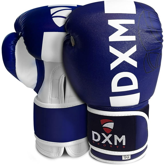 DXM SPORTS Boxing Gloves for Men & Women, Ideal for Heavy Punching Bag Workout Kickboxing, Muay Thai, MMA - 12oz
